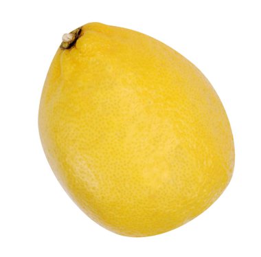 izole sarı çiğ limon