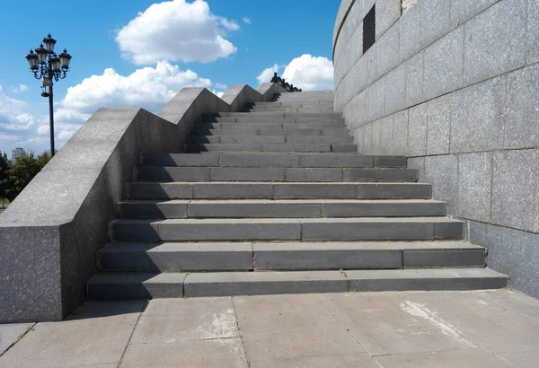 Escadas de mármore no dia — Fotografia de Stock