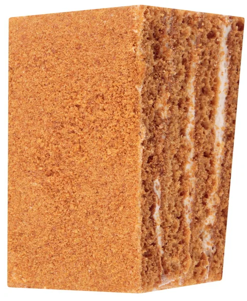 Sponge-cake Isolated at day — Stock Photo, Image