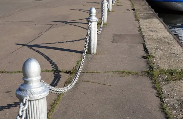 Fence River Port — Stock Photo, Image