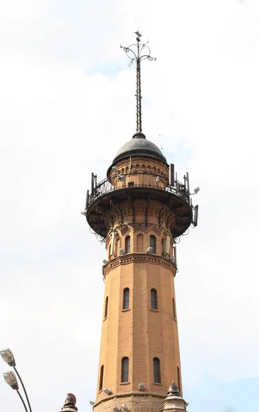 Вежа Пожежної Служби Вдень — стокове фото