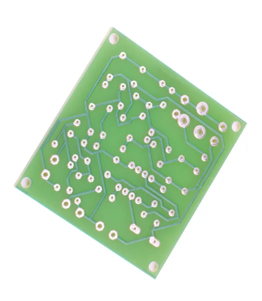 Printed Circuit Board Isolated — Stock Photo, Image