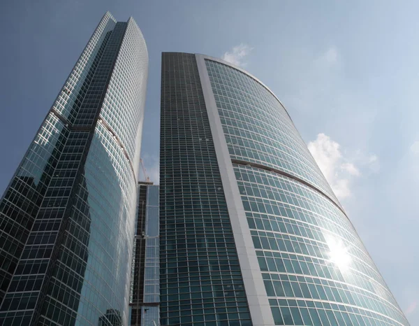 Office Building Sky Background — Stock Photo, Image