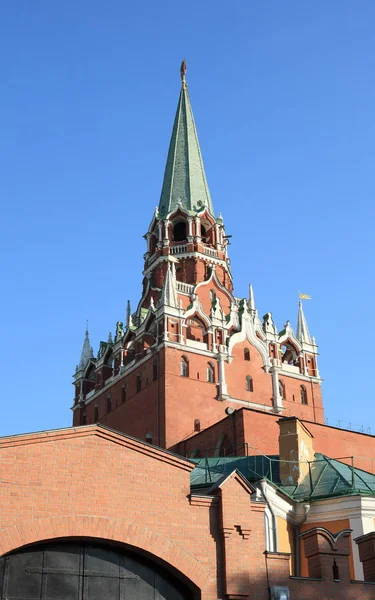 Torre Del Kremlin Fondo Del Cielo —  Fotos de Stock