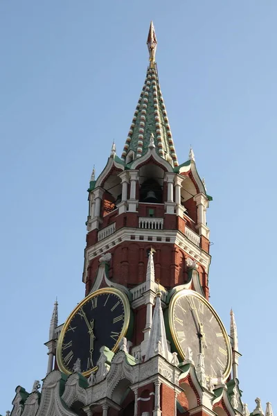 Torre Del Kremlin Fondo Del Cielo Centro Ciudad —  Fotos de Stock