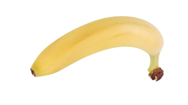 Plátano Amarillo Crudo Aislado Durante Día —  Fotos de Stock
