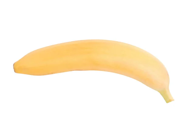 Plátano Amarillo Crudo Aislado —  Fotos de Stock