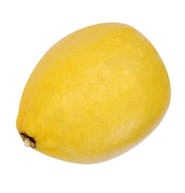 izole sarı çiğ limon