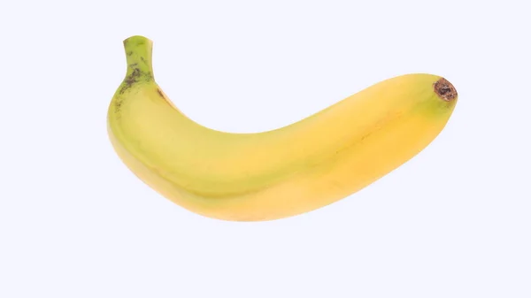 Banana Gialla Isolata Giorno — Foto Stock