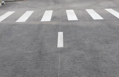 bir gün yolda yaya geçidi