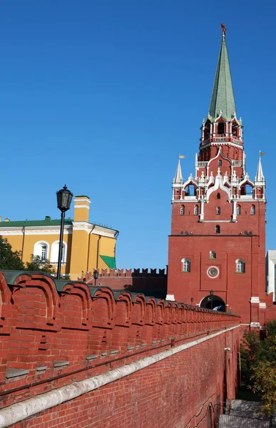 Torre Del Kremlin Fondo Del Cielo Centro Ciudad — Foto de Stock