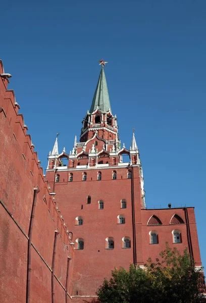 Tour Kremlin Sur Fond Ciel Centre Ville — Photo