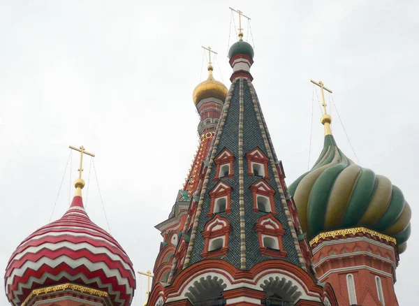 Gezegend Basil Kathedraal Moskou Close — Stockfoto