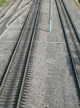 korkuluk witn semafor ve demiryolu geçiş