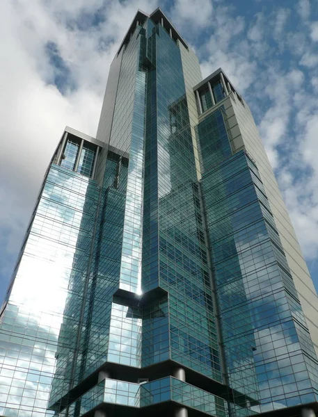 Edge Office Building Sky Background — Stock Photo, Image