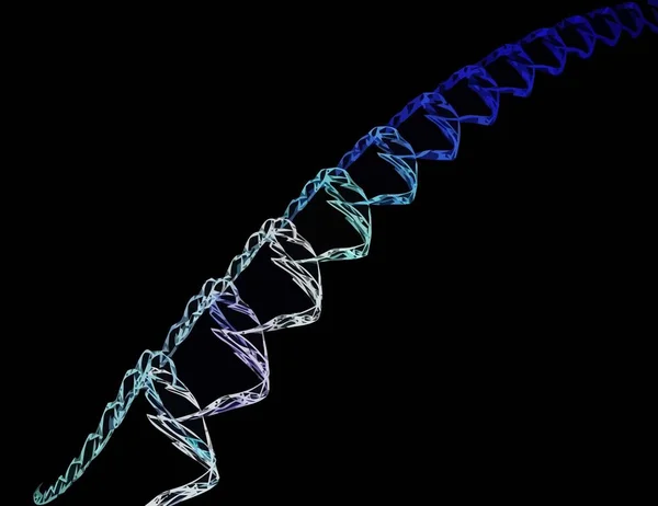 Une Illustration Fractale Numérique Avec Multicolore — Image vectorielle