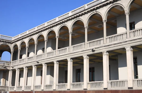 河川港の建設 — ストック写真