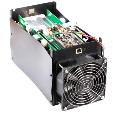 beyaz arkaplanda izole edilmiş elektronik aygıt