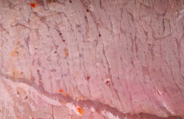 Carne Presunto Como Fundo Alimentar — Fotografia de Stock