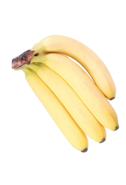 Muchos Plátano Amarillo Aislado — Foto de Stock