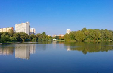 Şehir parkında yaz