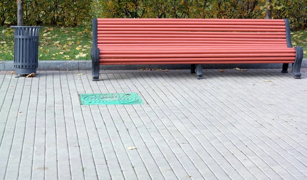 Bench Park Day — Stock Photo, Image