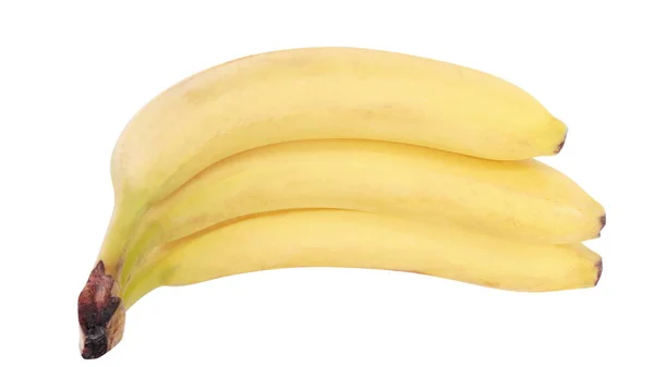 Many Yellow Banana Isolated — Stock Photo, Image