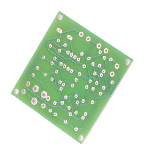 Printed Circuit Board Isolated — Stock Photo, Image