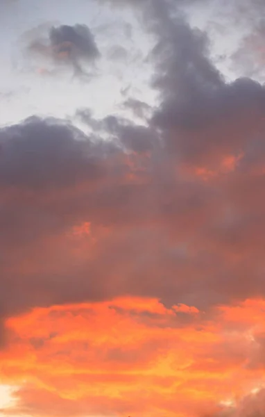 夏の夕焼け空 — ストック写真