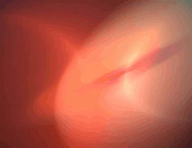 Dijital fraktal ile çok renkli bir çizimi