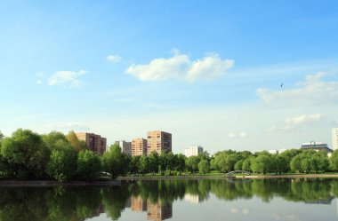 Şehir parkında yaz