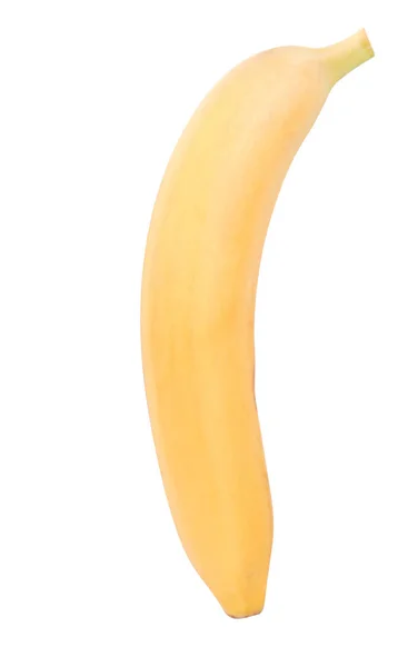 Plátano amarillo crudo aislado — Foto de Stock