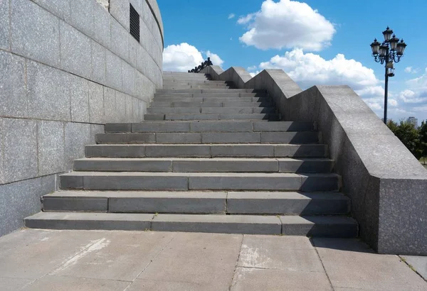 Escadas de mármore no dia — Fotografia de Stock