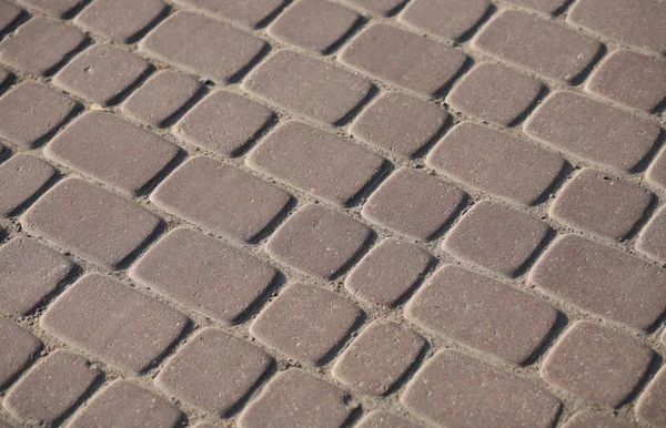 Pavimento de Cobblestone durante o dia — Fotografia de Stock