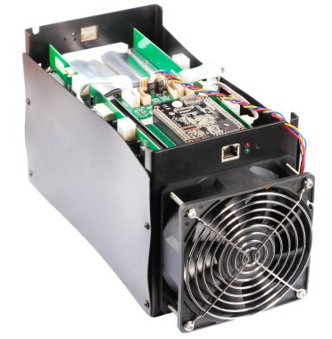 beyaz arkaplanda izole edilmiş elektronik aygıt