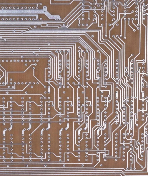 Printed Circuit Board op dag — Stockfoto