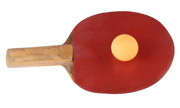 分離した卓球のバット — ストック写真