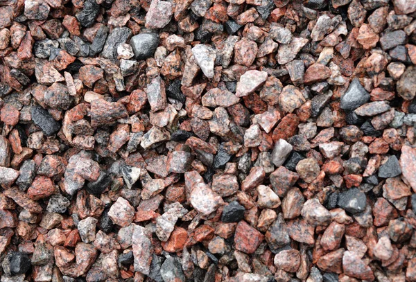 Gravel for background at dry sunny day — Stock Photo, Image