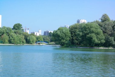 Şehir parkında yaz