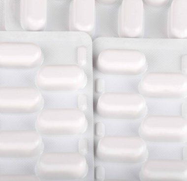 blister içinde birçok Tablet