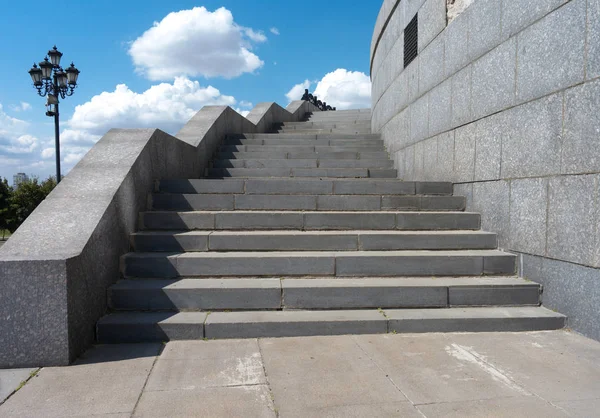 Escadas de mármore no dia — Fotografia de Stock