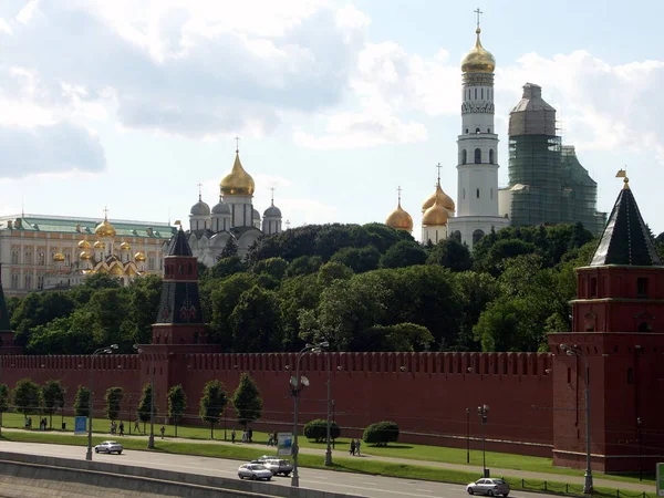 Kremlin wall at dry day — Stock Photo, Image