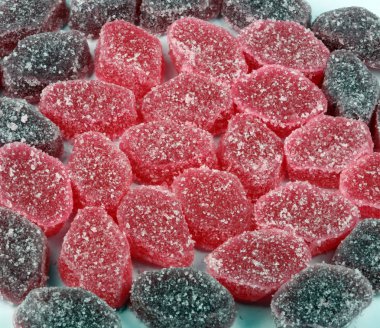 Pembe meyve jöle kuru gün