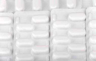 blister içinde birçok Tablet