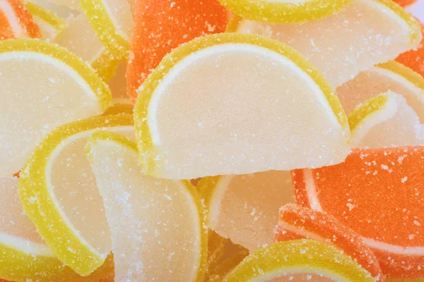 Molte gelatina di frutta multicolore — Foto Stock