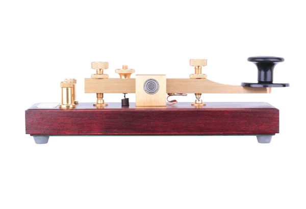 Morse Key kuru gün Izole — Stok fotoğraf