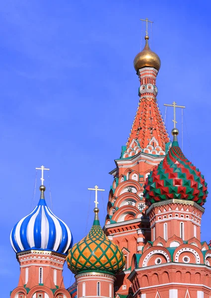 Blessed Basil cathedral at dry day — Stock Photo, Image