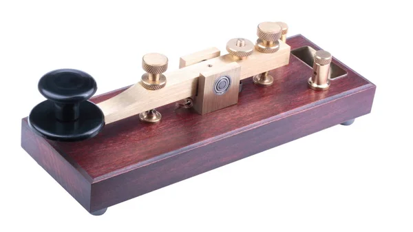 Morse Key Aislado en día seco —  Fotos de Stock
