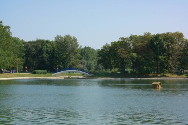 Şehir parkında yaz