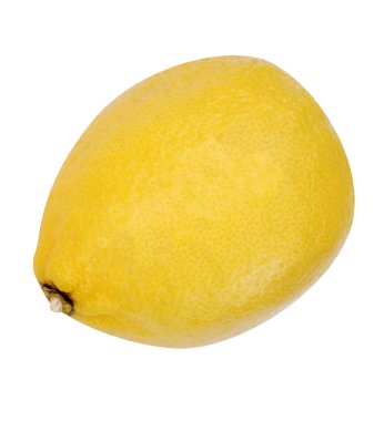 izole sarı çiğ limon